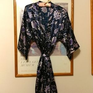 Kimono nightie.  Silky polyester made in USA